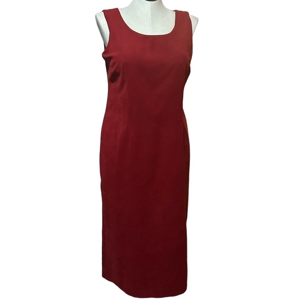 studio collection vintage long velvet red dress with back slit